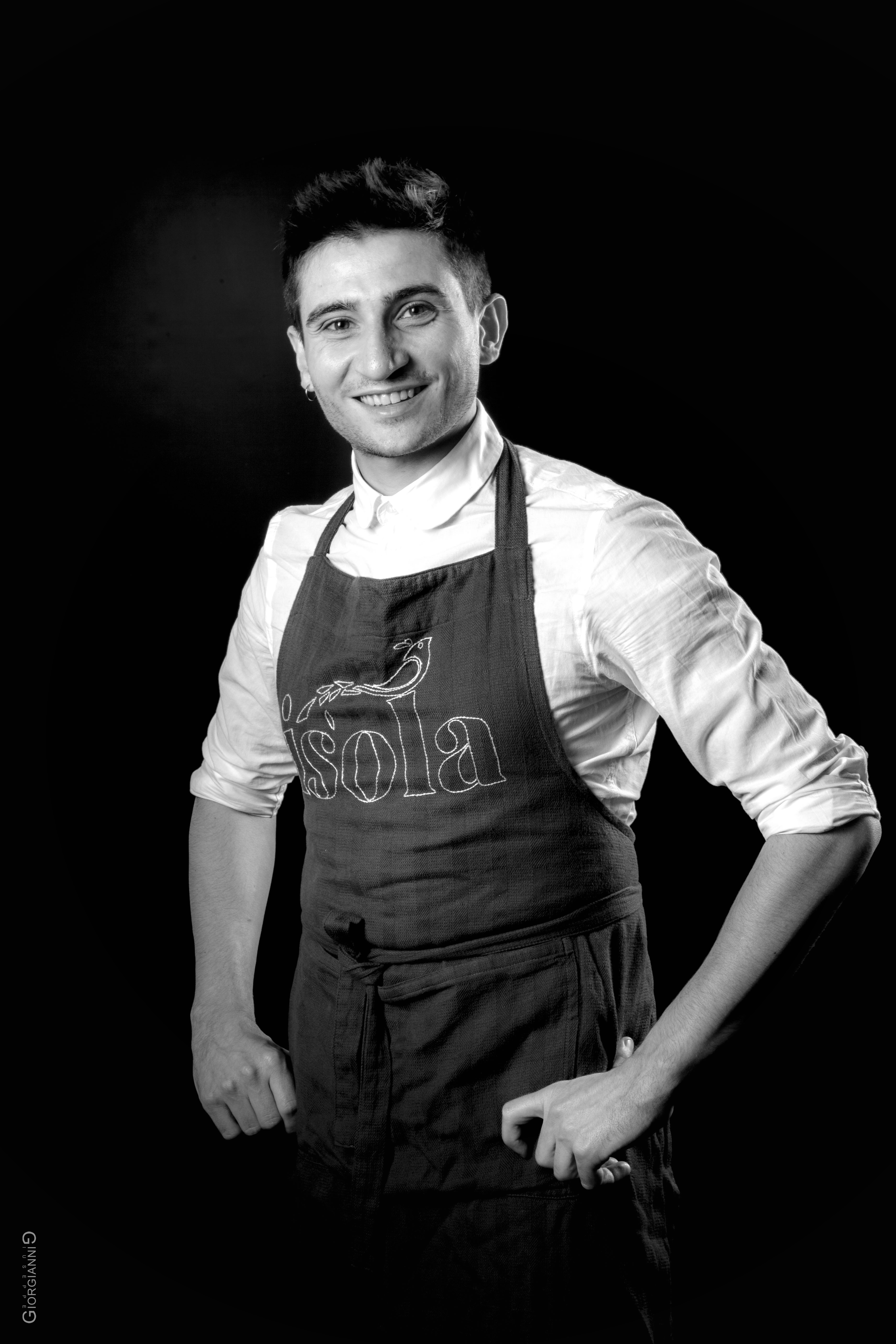 Portrail de restaurateur italien à Paris